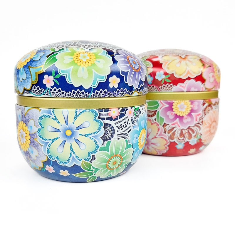 Lot 2 Teedosen Blume Japan