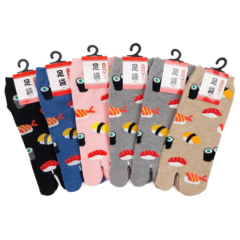 Pack Socken Tabi Sushi - 6 Paar - EU 36-40