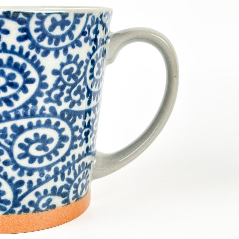 Karakusa Japanischer Becher Blau