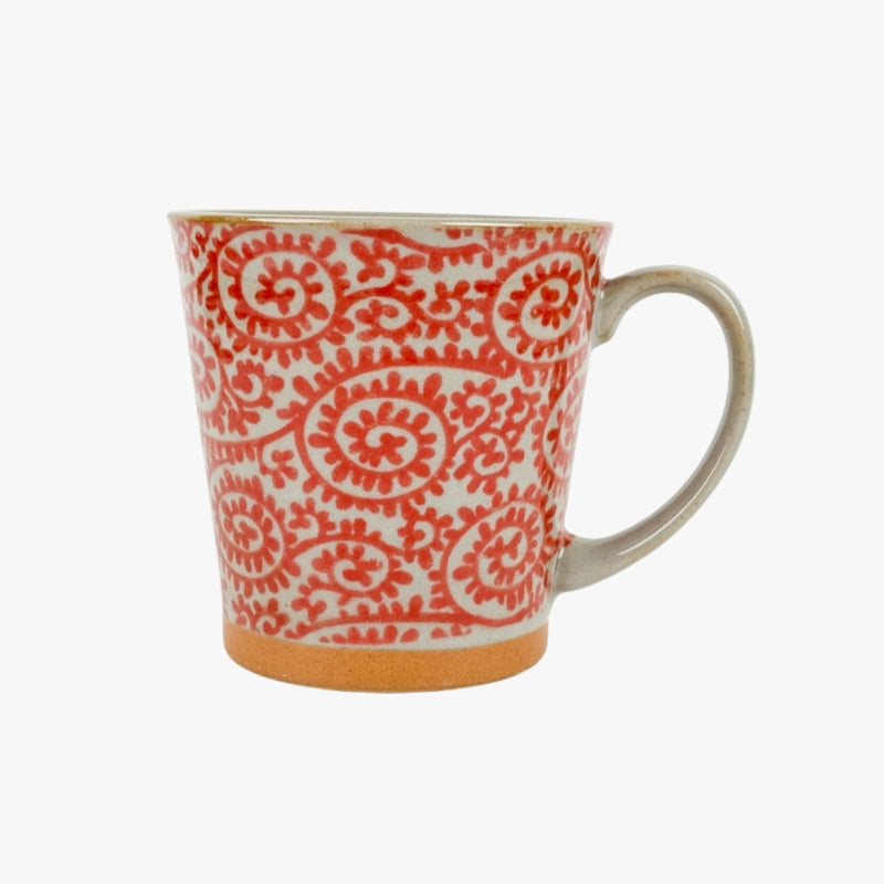 Karakusa Japanischer Becher Rot
