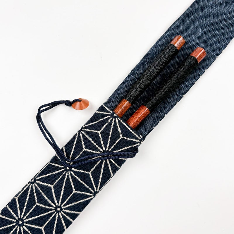 Asanoha Fächertasche