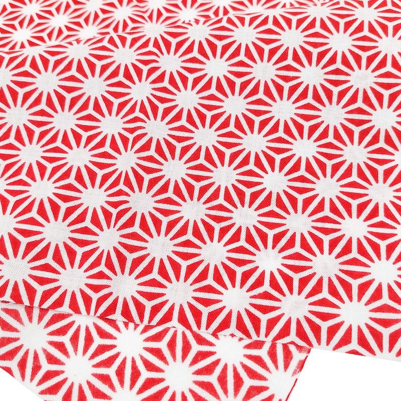 Tenugui Asanoha Serviette Rot