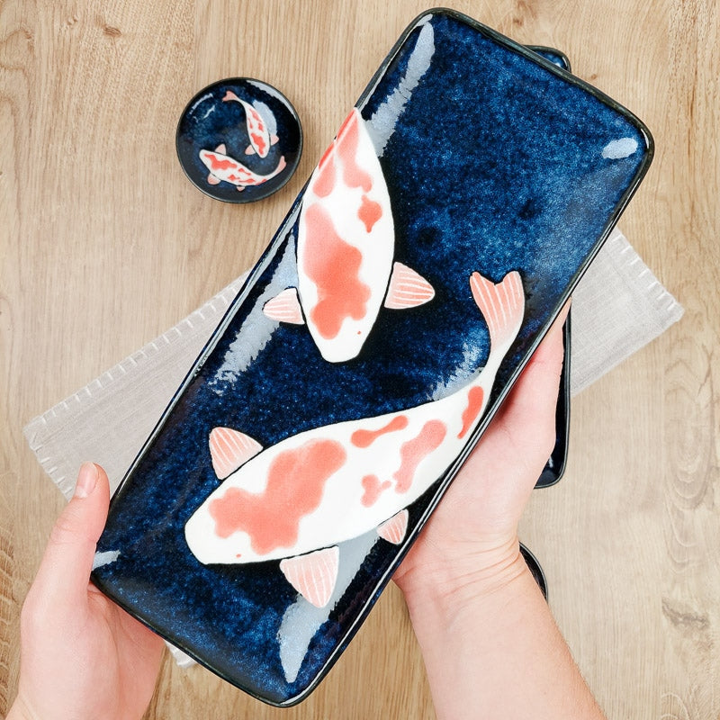 Tellerset Sushi Japanisch