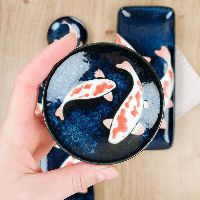 Tellerset Sushi Japanisch