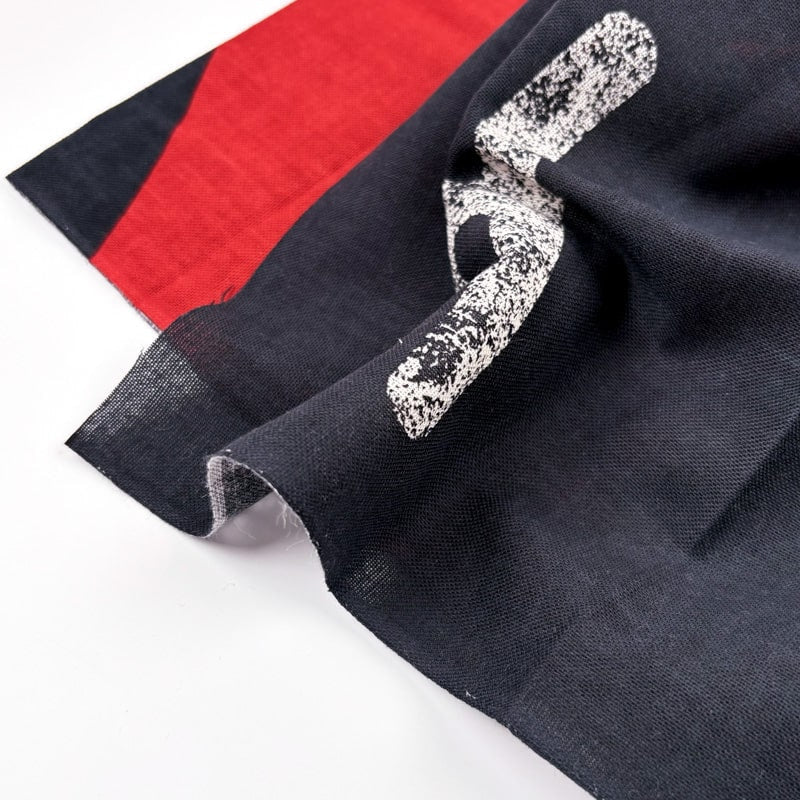 Japanisches Tenugui Fuji Rot