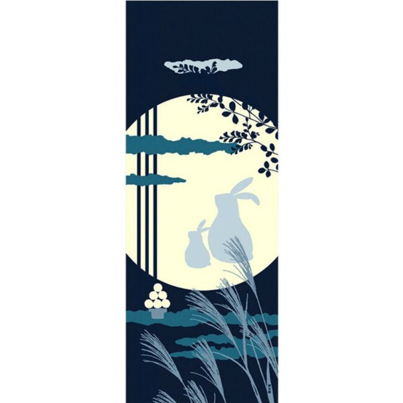 Japanisches Tenugui Tsukimi