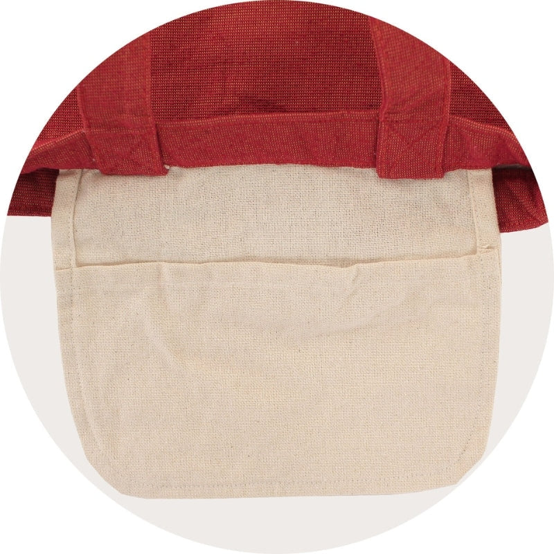 Tote Bag Japanische Katze Rot