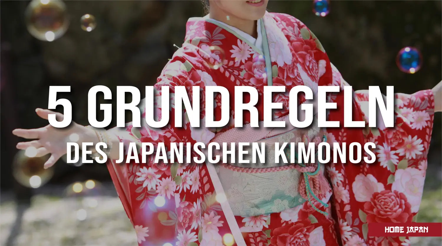 Regeln für japanische Kimonos
