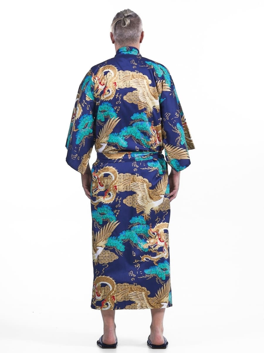 Yukata Kimono Männer - Ryū to Washi