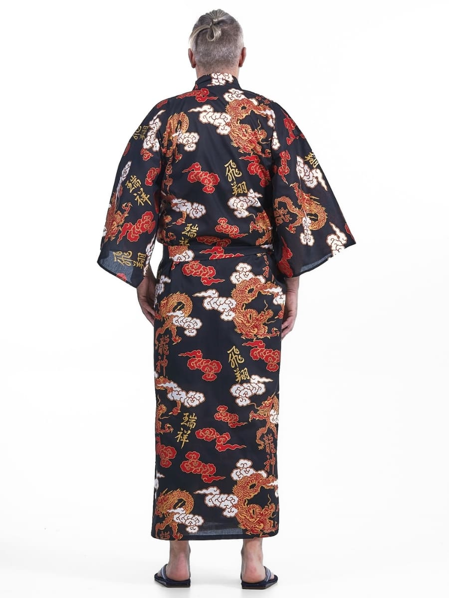 Yukata Kimono Männer -  Ryū to Kumo