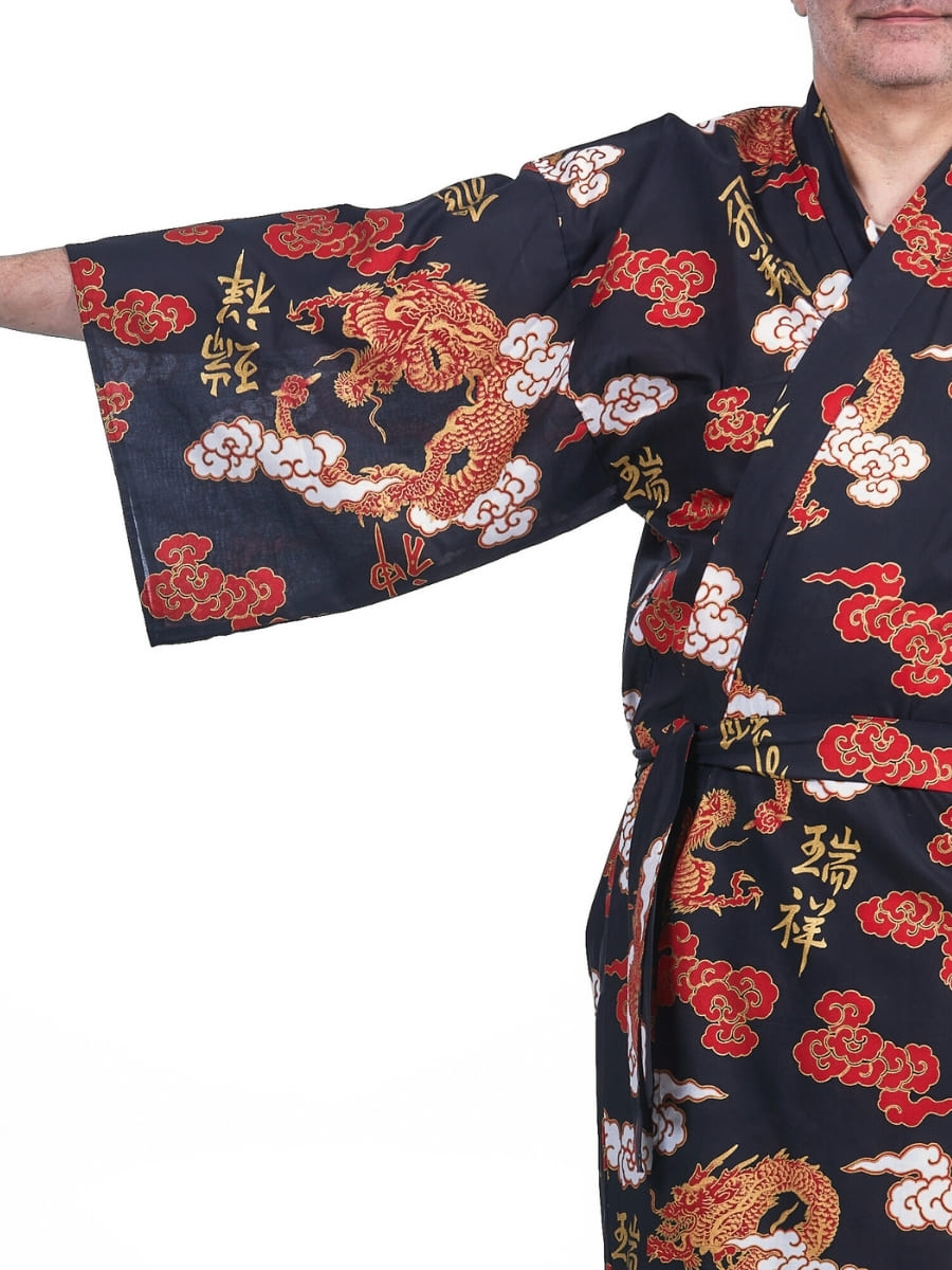 Yukata Kimono Männer -  Ryū to Kumo