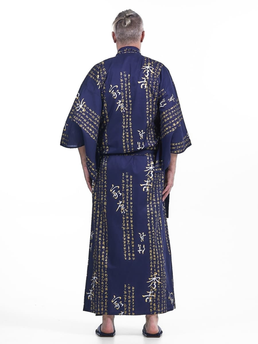 Yukata Kimono Männer - Kanji