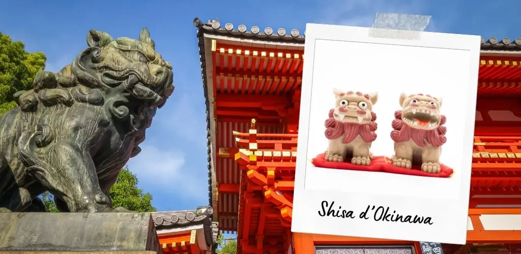 Komainu und Shisa