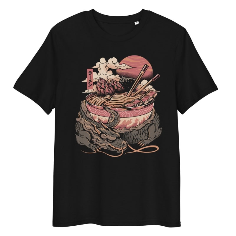 Japanische T-Shirt - Dragon Ramen