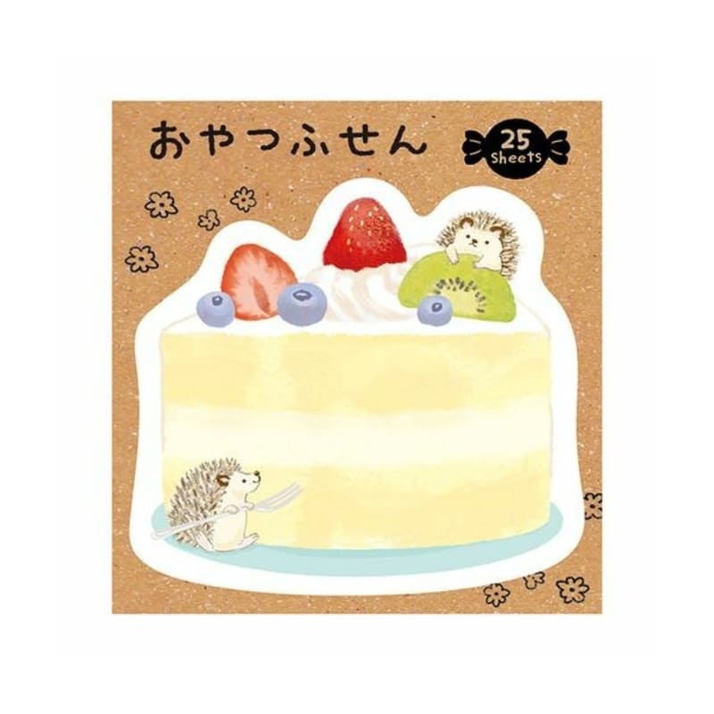 Haftnotizen Kuchen & Igel