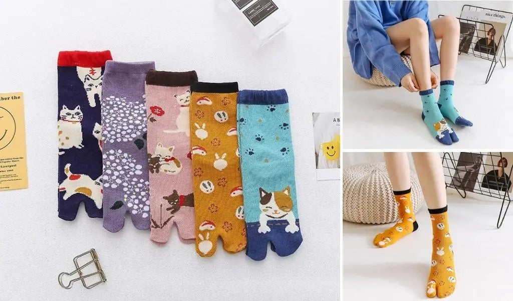 moderne und Kawaii Tabi