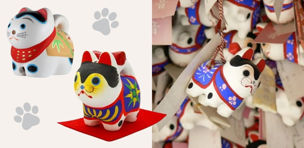 Japanischer Glücksbringer Inu Hariko