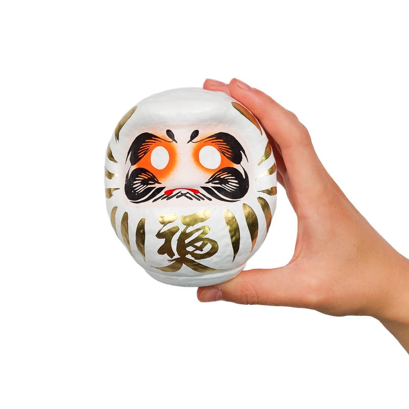 4er-Set Großer Daruma - 12 cm