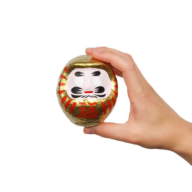 4er-Set Japanische Daruma - 9 cm