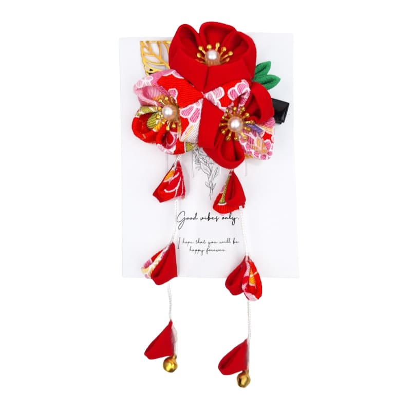 Kanzashi - Blume