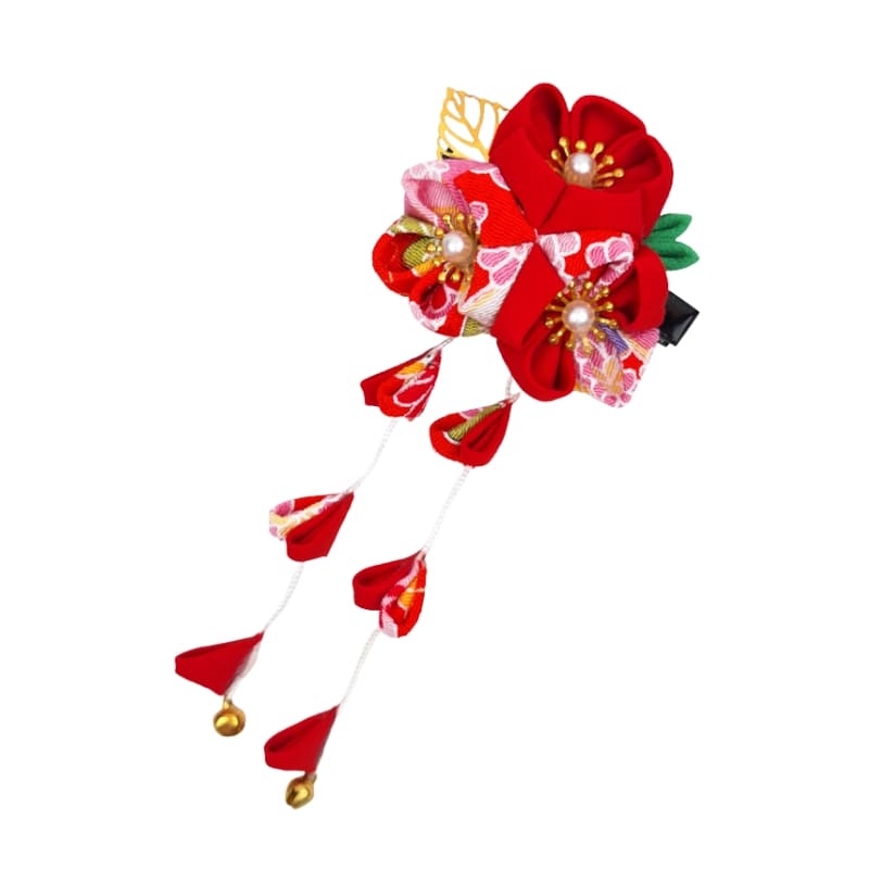 Kanzashi - Blume