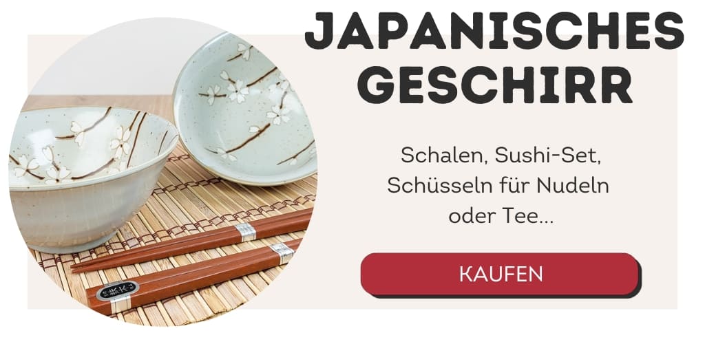 japanisches Geschirr schenken