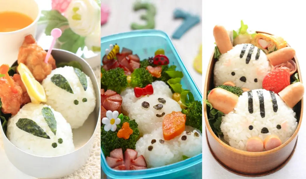 Beispiele von Bento-Kawaii