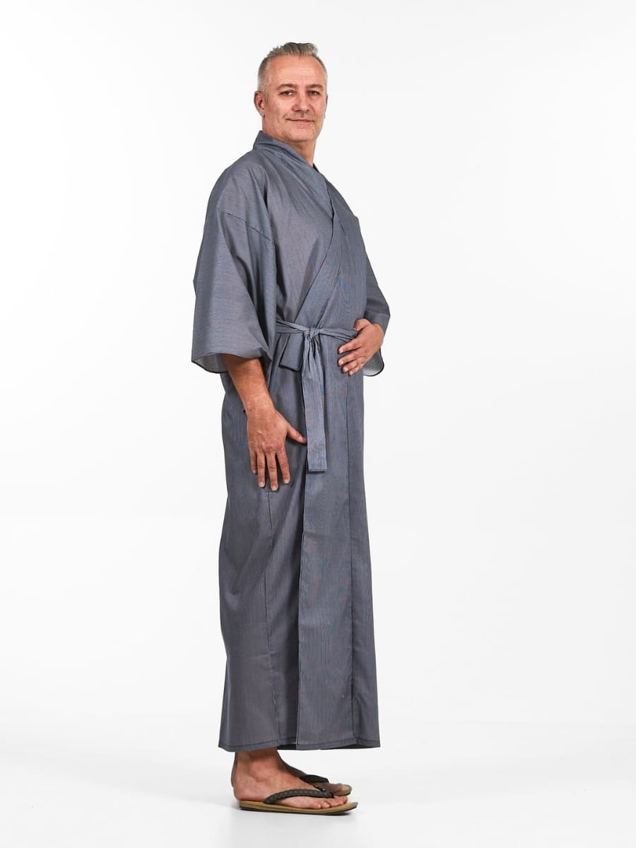Yukata Kimono Herren - Gestreift