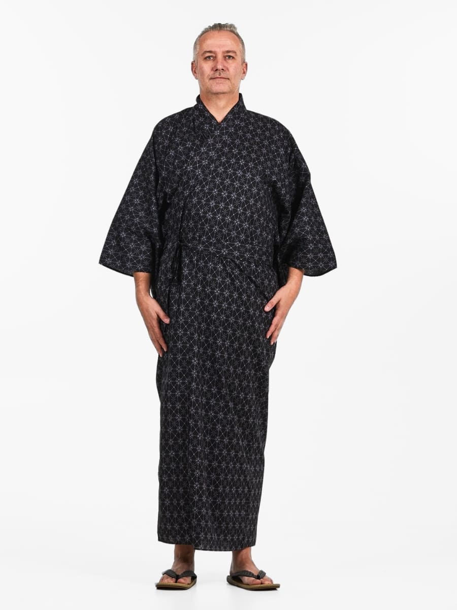 Yukata Kimono Herren - Hishigata