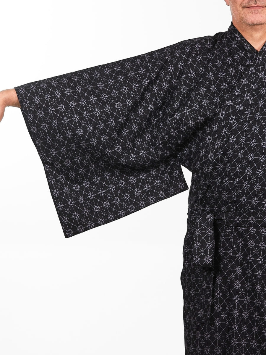 Yukata Kimono Herren - Hishigata