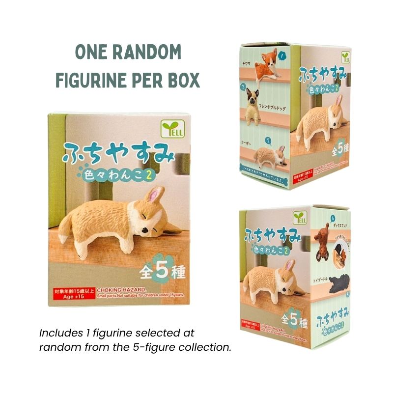 Figurine Gachapon Chien Kawaii