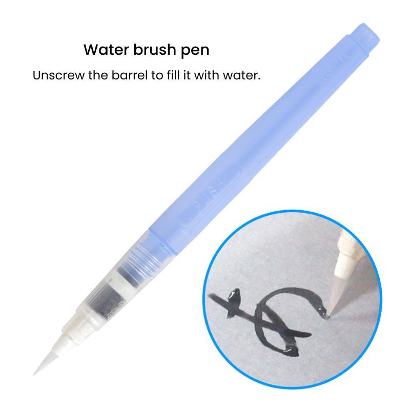 Hiragana-Trainingsset Mit Wasserpinsel