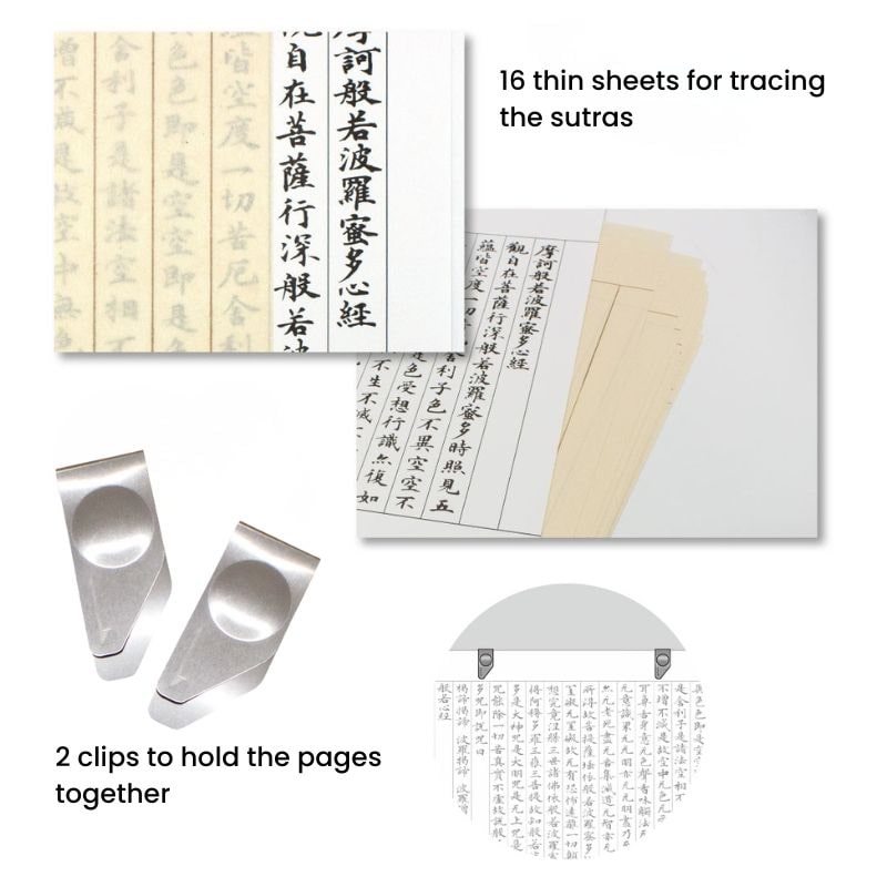 Set Sutra-Kopie Mit Pinselstift Tombo