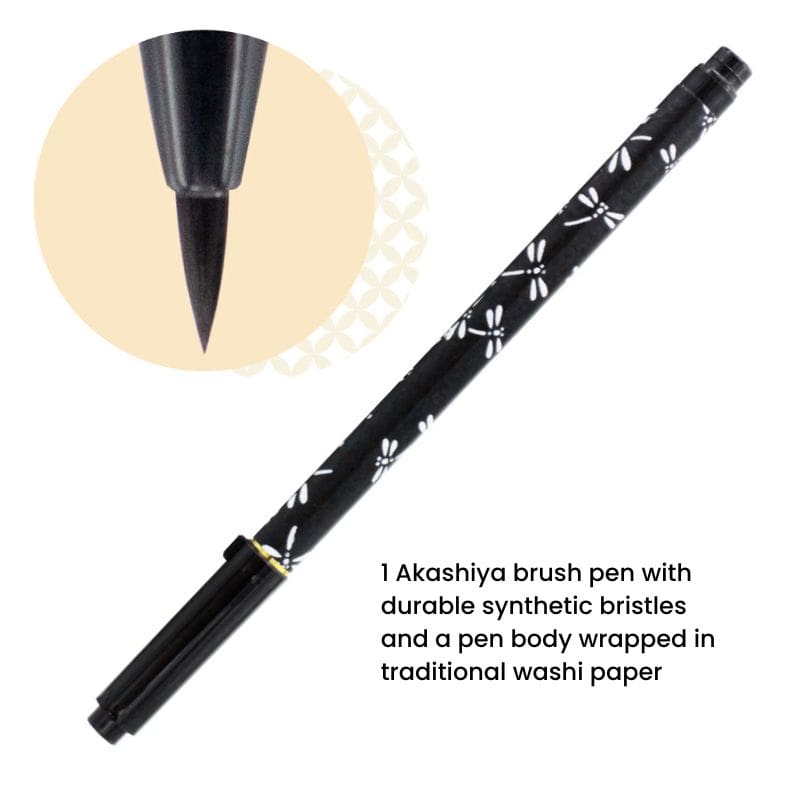 Set Sutra-Kopie Mit Pinselstift Tombo