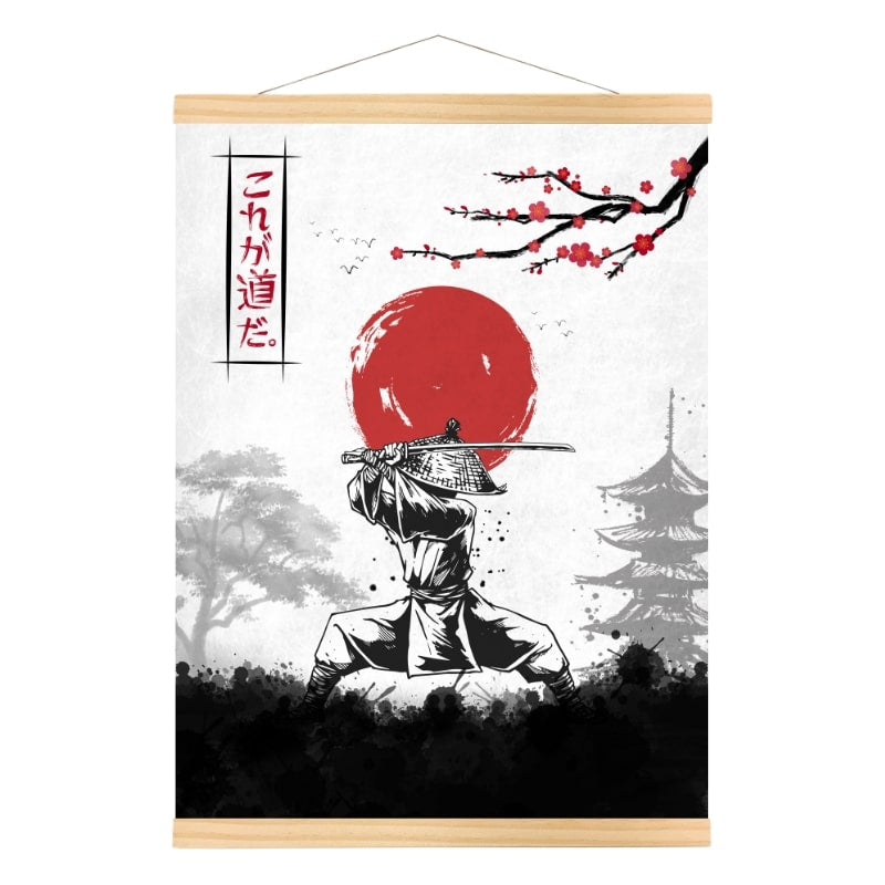 Japanisches Poster Bushido-Kodex - A3