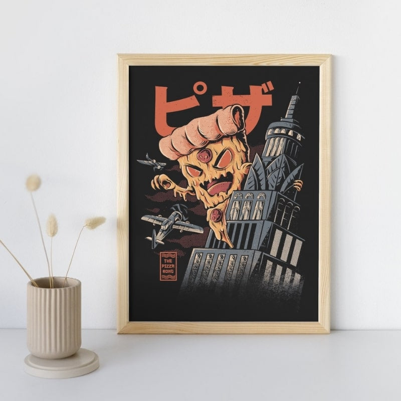 Japanisches Poster Godpizza - A3