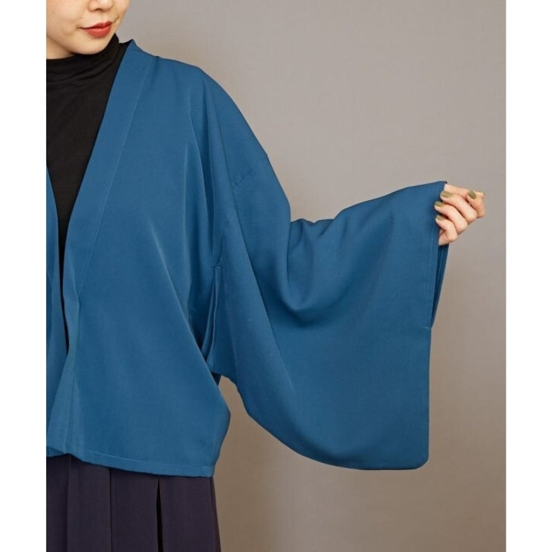 Blau Kimono Jacke Frauen