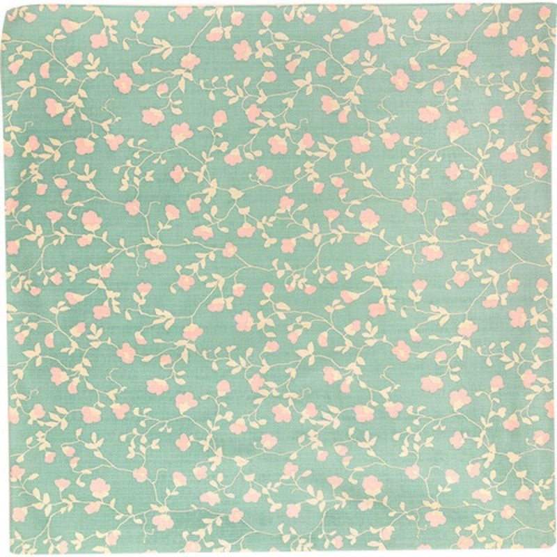 Blumiges Furoshiki Tuch - 90x90 cm