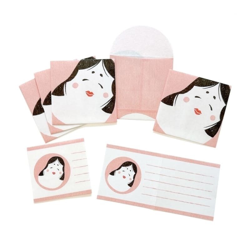 Briefpapier-Set Pochibumi Otafuku