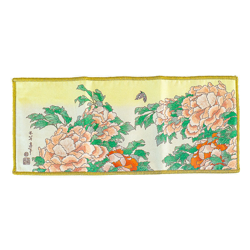 Brillenputztuch - Hokusai Pfingstrosen