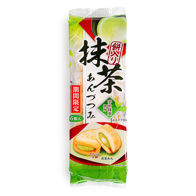 Castella Japonais Gefüllter Matcha aus Uji & Mochi