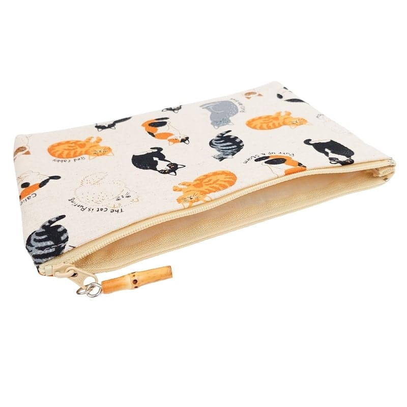 Clutch-Tasche - Japanische Katzen