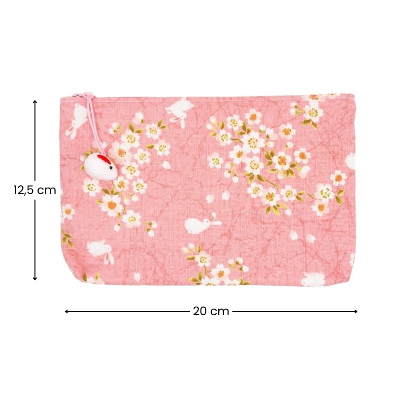 Clutch-Tasche - Usagi Sakura Pink