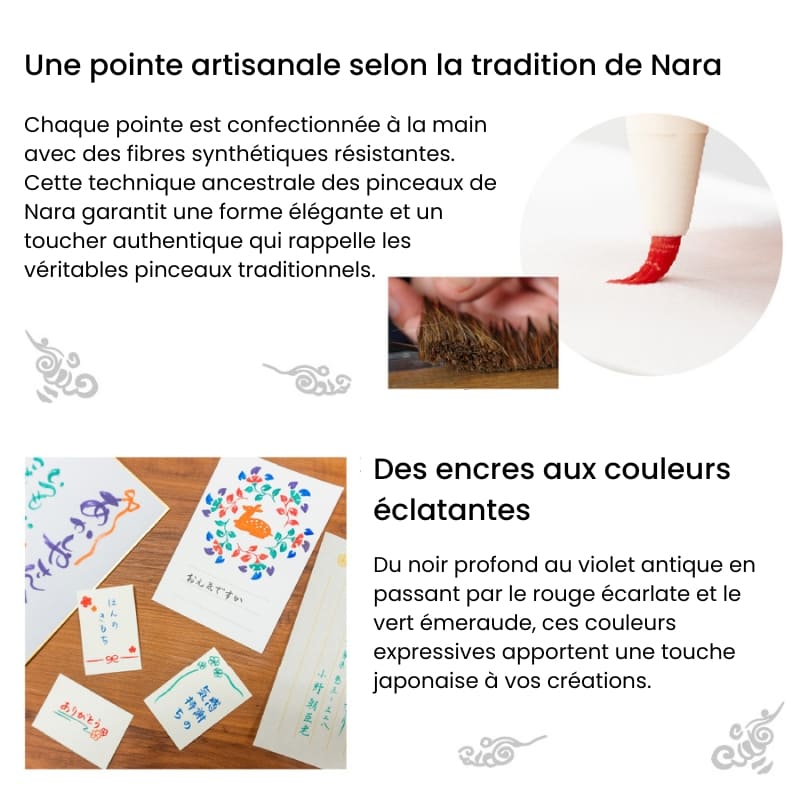 Tenpyo no Yume 6er-Set Farbpinselstifte