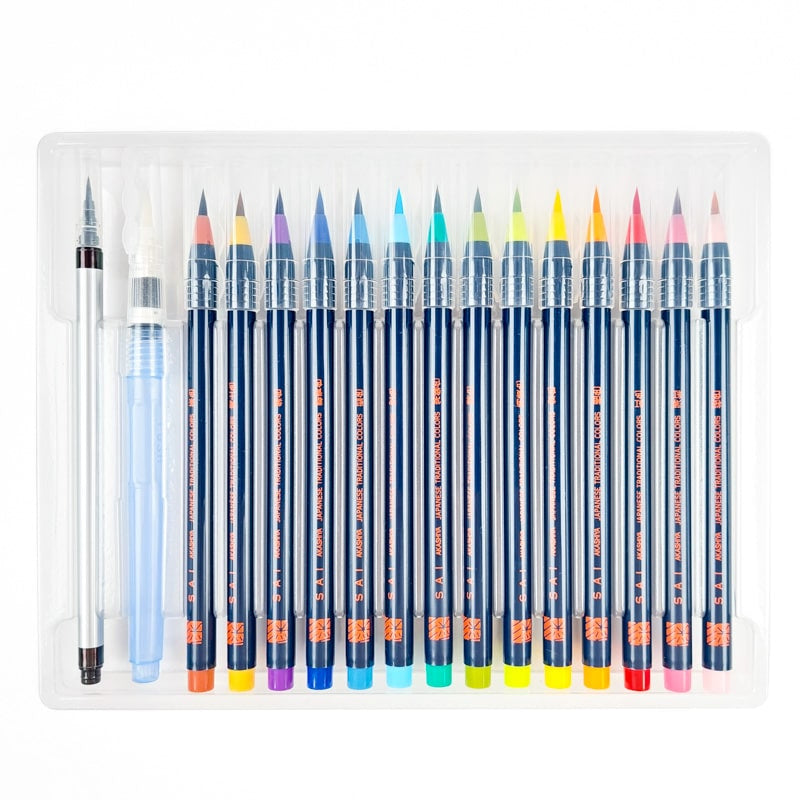 Set Aquarellpinsel-Stifte