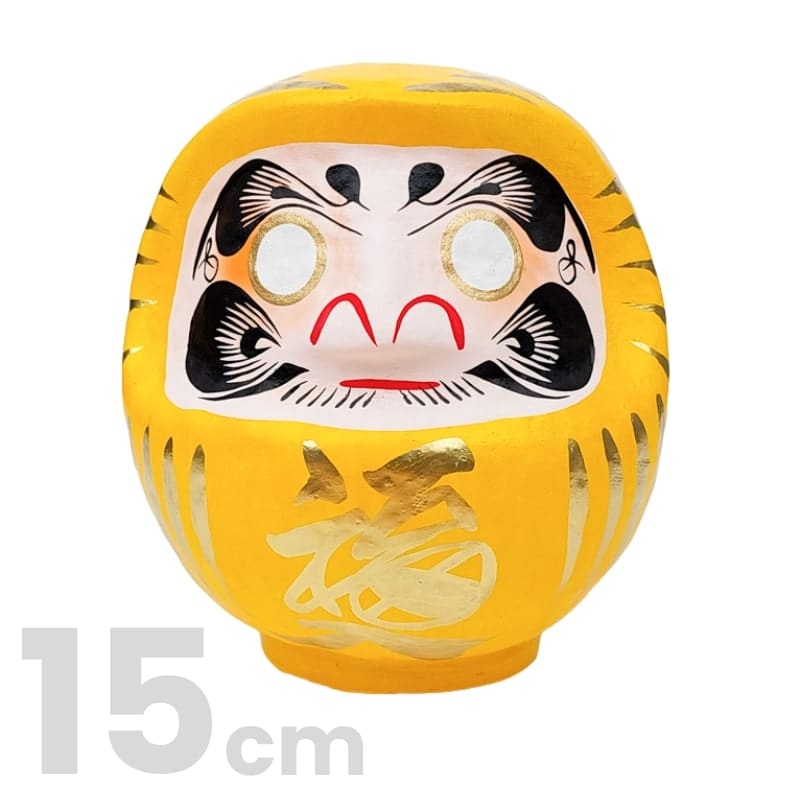 Daruma Japan - Gelb 15 cm