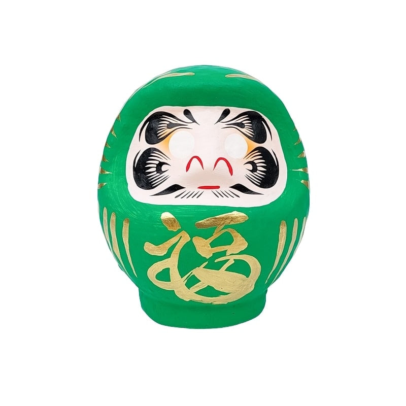 Daruma Japanisch Grün - 9 cm