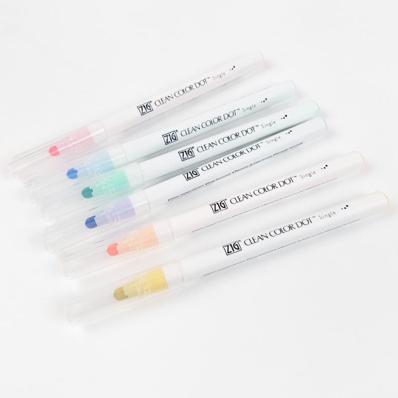 Dot Mild Textmarker - 6er-Set