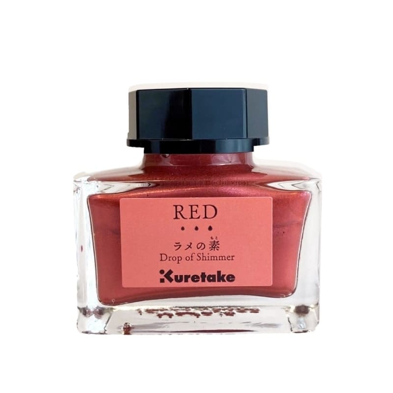 Drop of Shimmer – Tinte von Kuretake Rot
