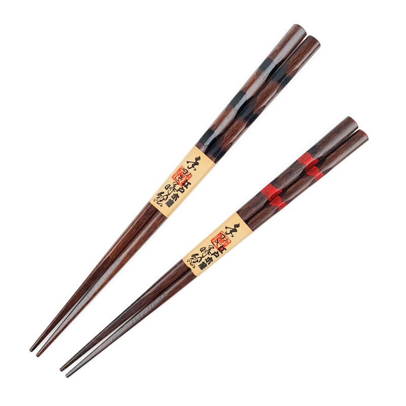 Duo Japanische Essstäbchen - Holz